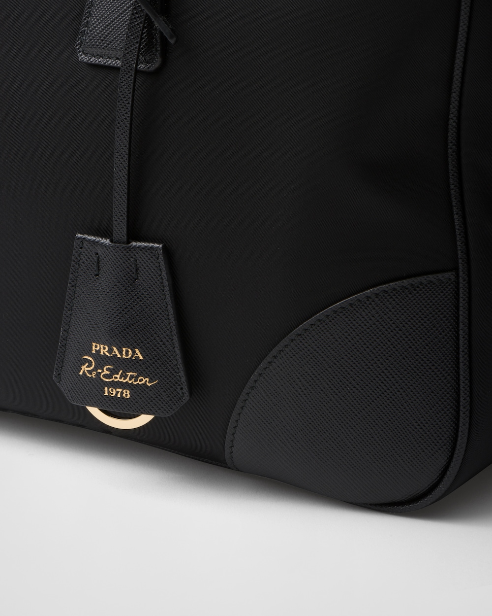 Prada Re-Edition 1978 Large Re-Nylon and Saffiano Leather Two-Handle Bag - Image 6